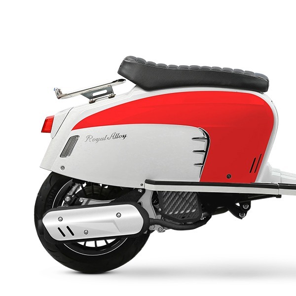 Royal Alloy Royal Alloy Right Side Cover - Red And White